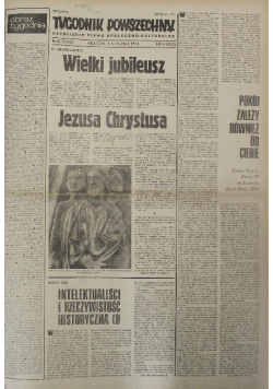 Tygodnik Powszechny nr 1 do 52 1974r