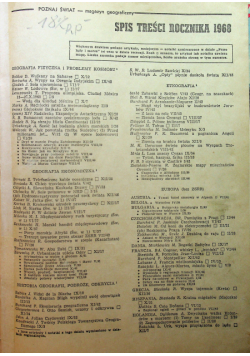 Poznaj świat magazyn geograficzny 20 numerów