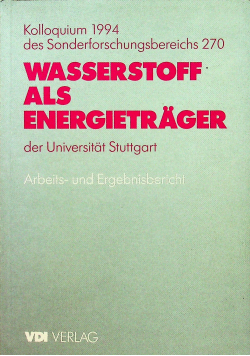 Wasserstoff als energietrager