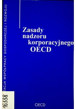 Zasady nadzoru korporacyjnego OECD