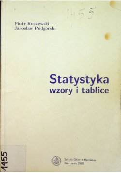 Statystyka wzory i tablice