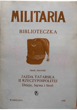 Militaria Biblioteczka Jazda tatarska