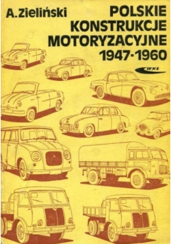 Polskie konstrukcje motoryzacyjne 1947 - 1960