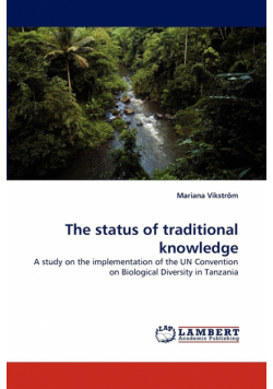 The status of traditional knowledge