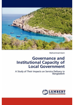 Governance and Institutional Capacity of Local Government