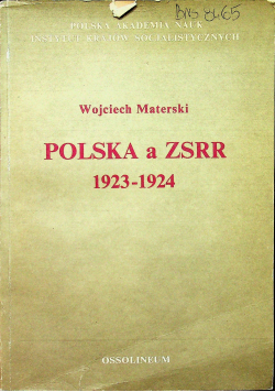 Polska a ZSRR 1923 1924