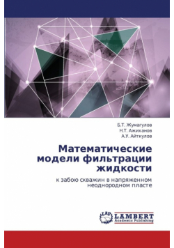 Matematicheskie Modeli Fil'tratsii Zhidkosti