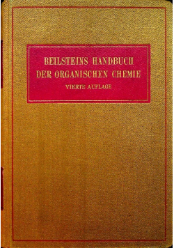 Beilsteins Handbuch der organischen Chemie vierte auflage 1929 r