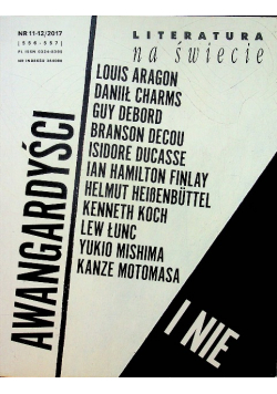 Literatura na świecie nr 11 12