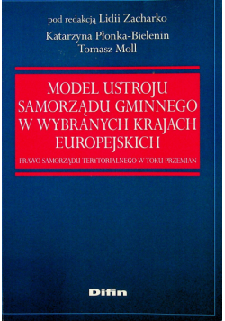 Model ustroju samorządu gminnego w wybranych krajach europejskich