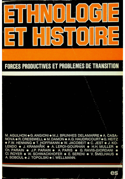 Ethologie et historie