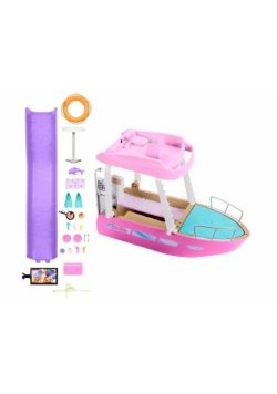 Barbie. Wymarzona łódka DreamBoat HJV37