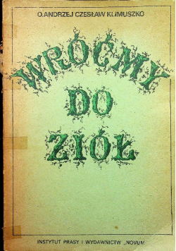 Wróćmy do ziół