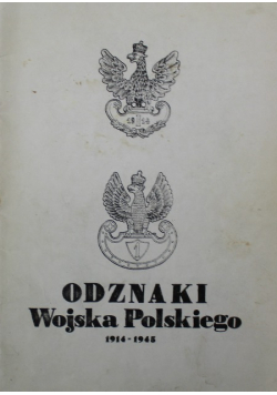 Odznaki Wojska Polskiego 1914 - 1945