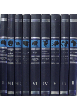 Encyklopedia geograficzna świata 9 tomów