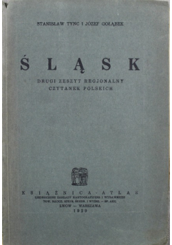 Śląsk drugi zeszyt regjonalny czytanek polskich 1929 r