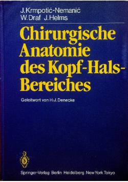Chirurgische Anatomie des Kopf Hals Bereiches