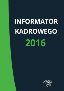 Informator kadrowego 2016