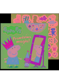 Peppa Pig Opowiadania z naklejkami Prawdziwa magia!