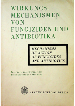 Wirkungsmechanismen von fungiziden und antibiotika