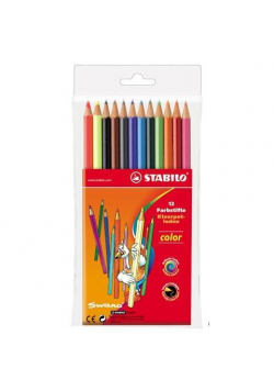 Kredki Color 10+2 kolory etui STABILO