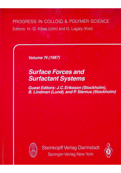 Surface forces and surfactant systems