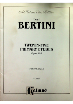 Twenty five primary etudes