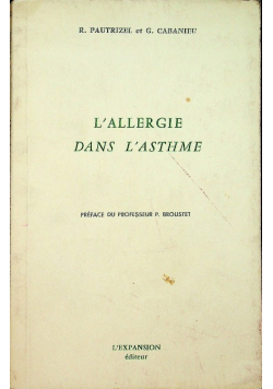 L allergie dans l asthme