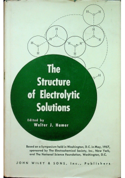 The structure of electrolytic solutions