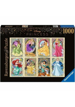 Puzzle 1000 Księżniczka Art Nouveau