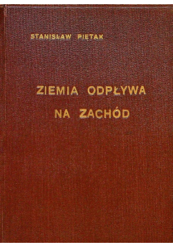 Ziemia Odpływa na Zachód 1936 r.