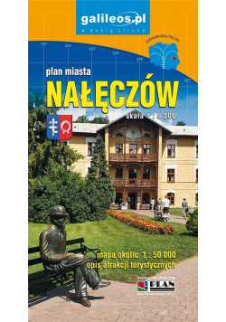 Plan miasta - Nałęczów 1:9 000 w.2022