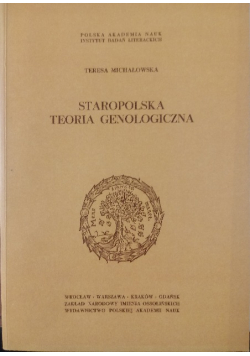Staropolska teoria genologiczna