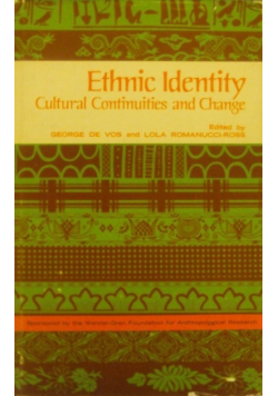 Ethnic Identity Cultural Continuities and Change