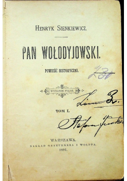 Pan wołodyjowski 1891