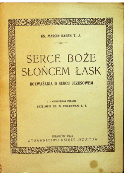 Serce boże słońcem łask 1924 r.