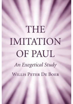 The Imitation of Paul