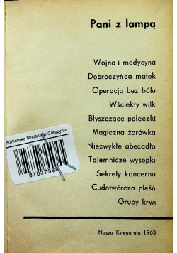 Pani z lampą