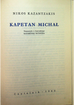 Kapetan Michał