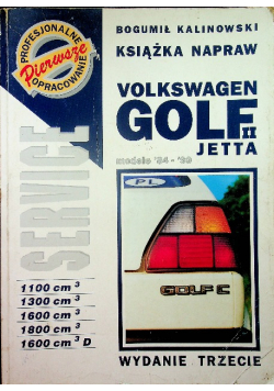 Książka napraw volkswagen golf jetta
