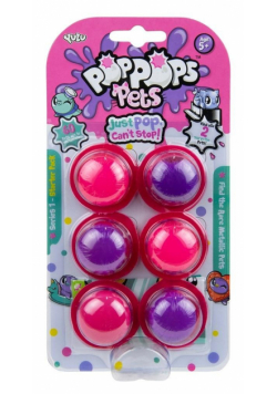 Pop Pops Pets. Figurki slime 6szt.