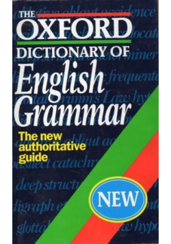 The Oxford Dictionary of English Grammar