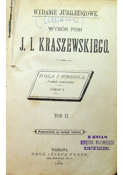 Wybór pism J. I. Kraszewskiego tom 2