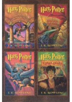 Harry Potter  Komplet 4 książek