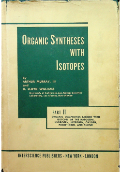 Organic Syntheses with Isotopes