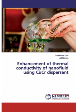 Enhancement of thermal conductivity of nanofluid using CuCr dispersant
