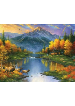 Puzzle 1000 Popołudniowy spacer,Abraham Hunter