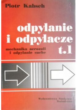 Odpylanie i odpylacze Tom 1