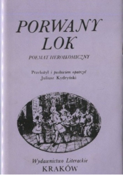 Porwany lok Poemat heroikomiczny