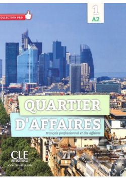 Quartier d'affaires 2 B1 podręcznik + DVD